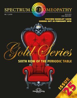 Spectrum Of Homeopathy 2018 1 Gold Series E Book