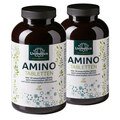 2er-Sparset: Amino Tabletten - 2 x 500 Tabletten à 1.000 mg - alle 18 essenziellen (EAA), semi-essenziellen (BCAA) und nicht-essenziellen Aminosäuren - von Unimedica